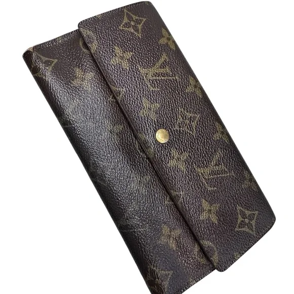 Louis Vuitton Monogram Brown Long Snap Wallet - Picture 1 of 12